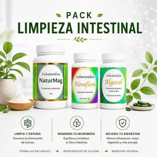 Pack Limpieza Intestinal Método MAR - Solnaturaleza2
