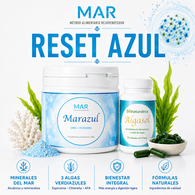 Pack Reset Azul Método MAR - Solnaturaleza2