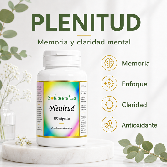 PLENITUD: Apoyo para la memoria y la concentración