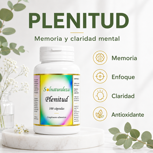 PLENITUD: Apoyo para la memoria y la concentración