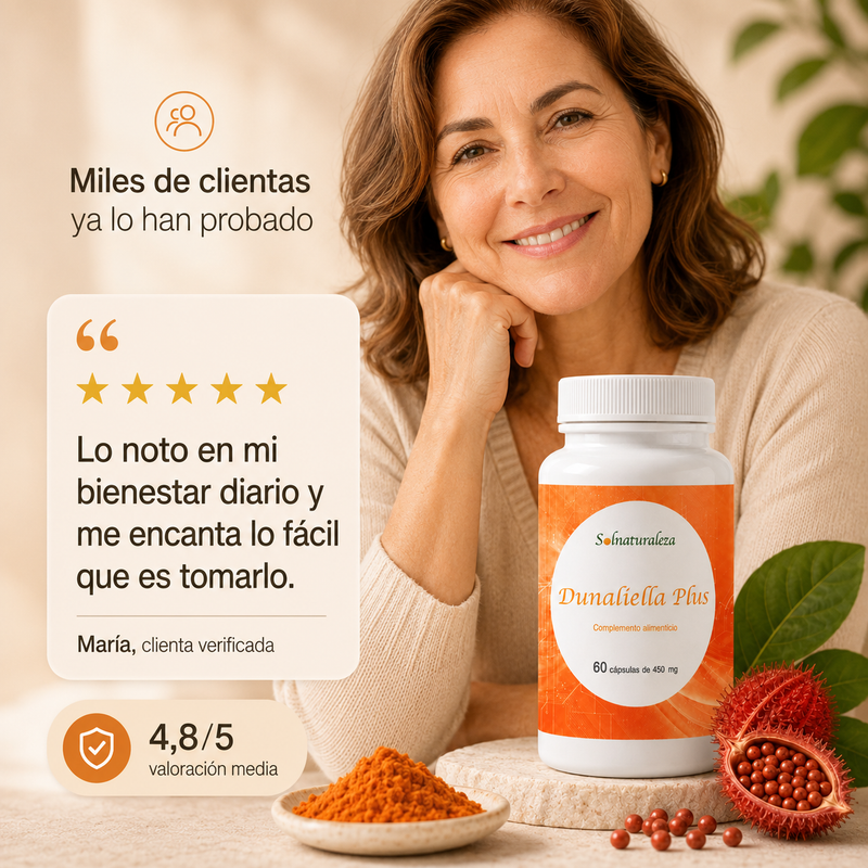 Así trabaja Dunaliella Plus: