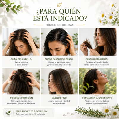 Ritual Capilar 12 Hierbas — Champú + Tónico